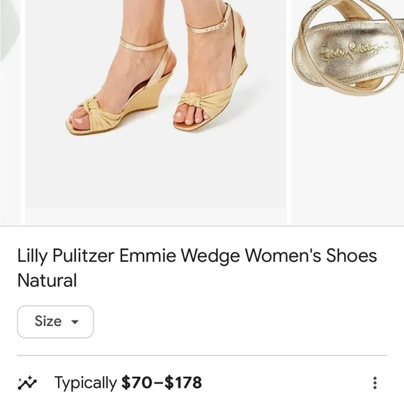 Lily Pulitzer Emmie wedges - Picture 3 of 8
